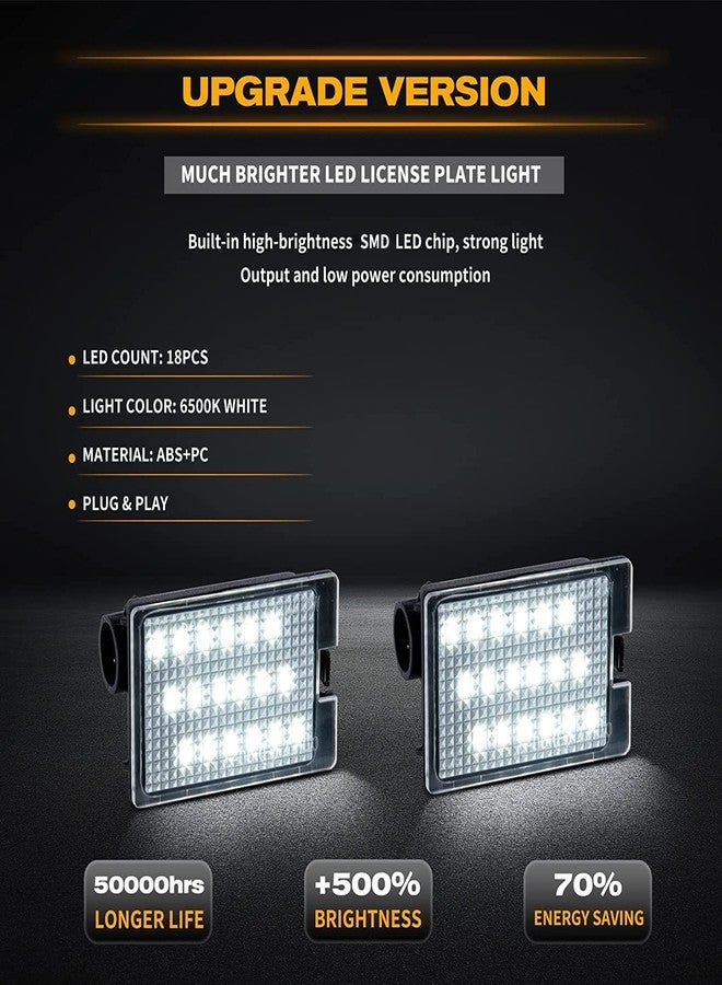 Gempro مصابيح لوحة ترخيص LED خلفية من Gempro لسيارات دودج دورانجو موديلات 2014-2022 - Image 2